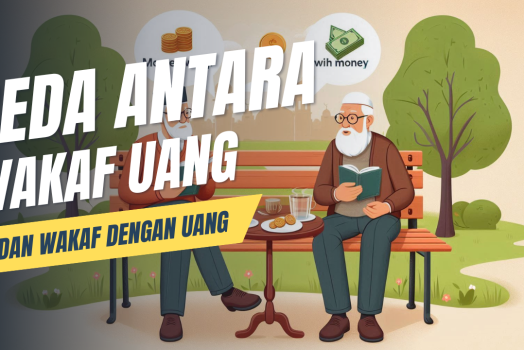 Perbedaan Wakaf Uang dengan Wakaf Melalui Uang